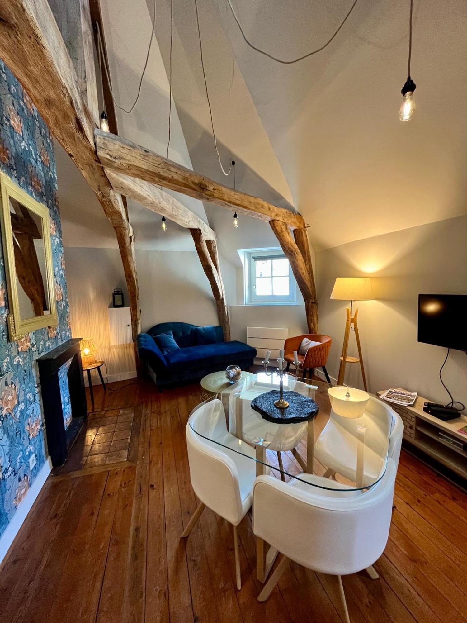 Le Gatsby - Duplex Art Deco Au Coeur De Blois Apartment Ngoại thất bức ảnh